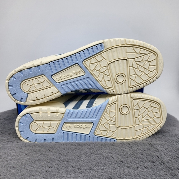 New Adidas Rivalry Low 86 'Off White Clear Sky Pony-Hair' Men's Shoes Size 11 - Picture 7 of 8